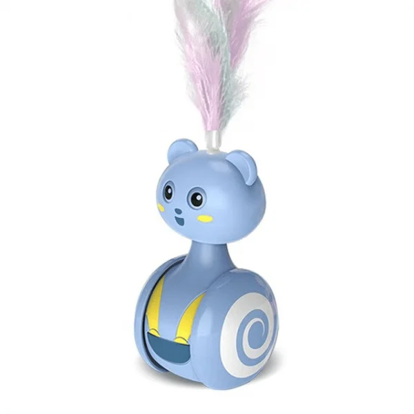 Blue Feather Cat Toys